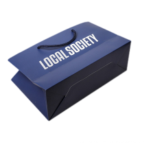 Luxury Full Customized Shopping Clothing Shoe Paper Bag